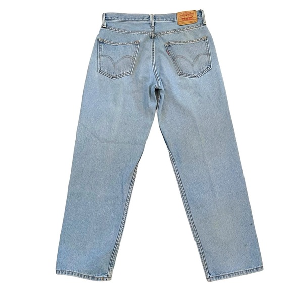 Levi’s Y2K 550 Relaxed Fit Jeans Light Medium Wash / Size Tag 33 X 30